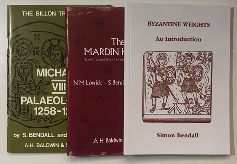 Bendall S. Lotto di 3 Libri: Byzantine Weights, The Billon Trachea of Michael VI...