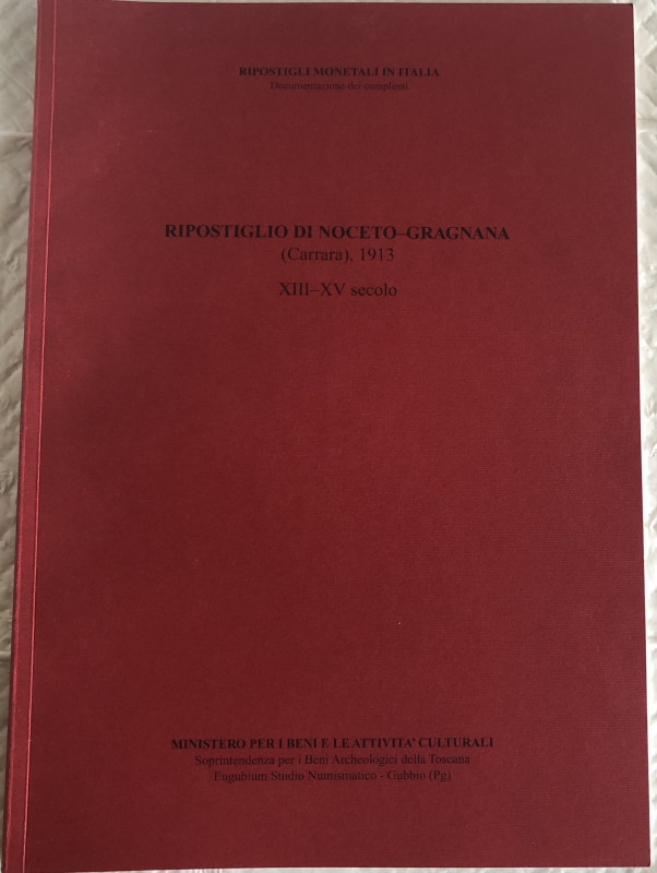 CAVICCHI A. Ripostiglio di Noceto-Gragnana (Carrara), 1913, XIII-XV secolo (incl...