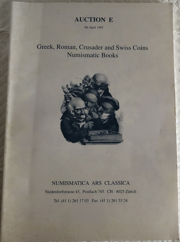 NAC – Numismatica Ars Classica. Auction E – 4 April 1995 – Greek, roman, crusede...