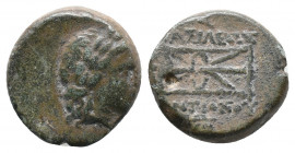Seleukid Kingdom. Sardeis. Antiochos III Megas. 223-187 BC. Bronze Æ, Good Very Fine
8.9 gr