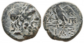 Pontos. Amisos. Time of Mithradates VI Eupator. Circa 85-65 BC. Bronze Æ, Very Fine
7.8 gr