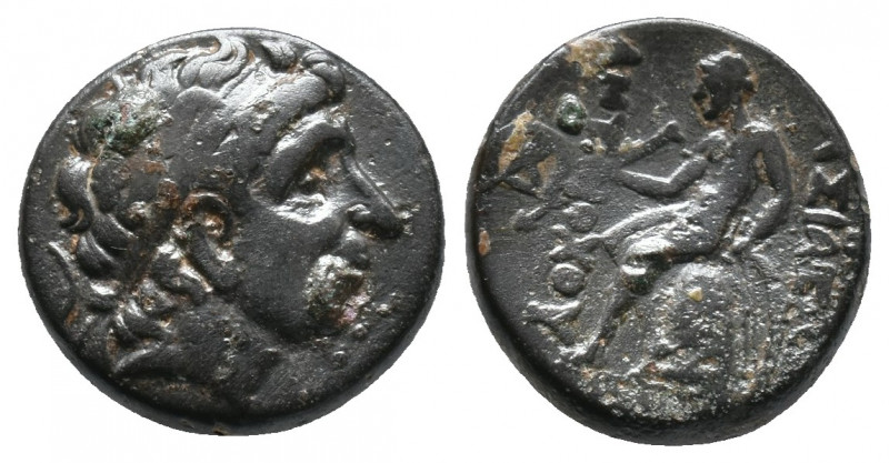 Seleukid Kingdom. Antioch on the Orontes. Antiochos I Soter. 281-261 BC. Bronze ...
