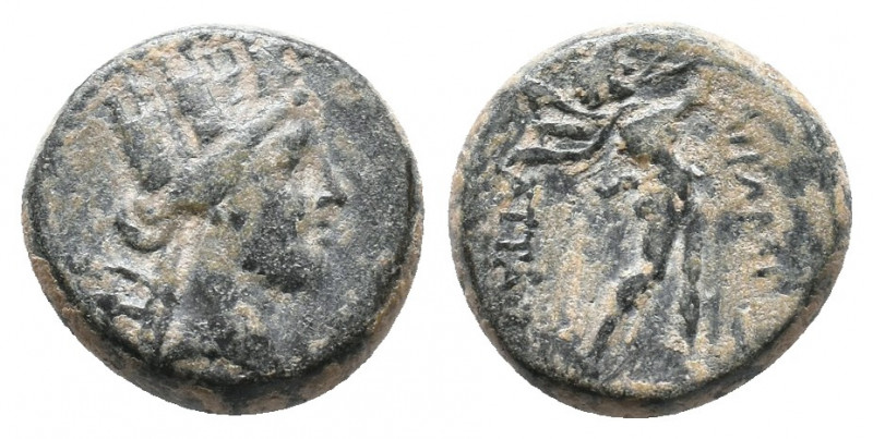 Phrygia. Apameia. Philokrates, son of Aristeas, magistrate. 200-0 BC. Bronze Æ, ...