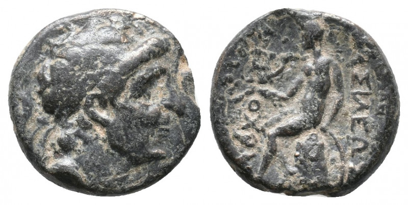 Seleukid Kingdom. Antioch on the Orontes. Antiochos I Soter 281-261 BC. Bronze Æ...