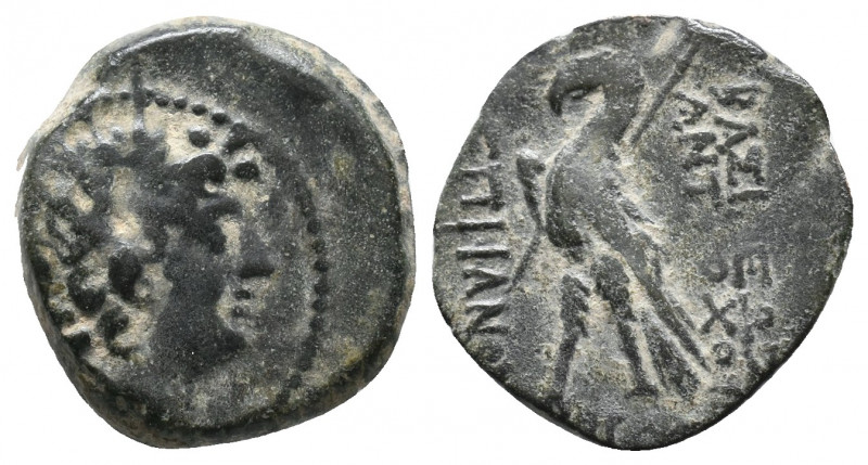 Seleukid Kingdom. Antiochos VIII Epiphanes (Grypos). 121/0-97/6 BC. Bronze Æ, Ve...