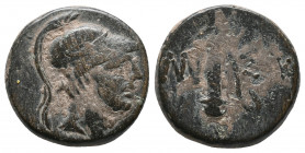 Pontos. Amisos. Time of Mithradates VI Eupator. 120-63 BC. Bronze Æ, Near Very Fine
8.3 gr