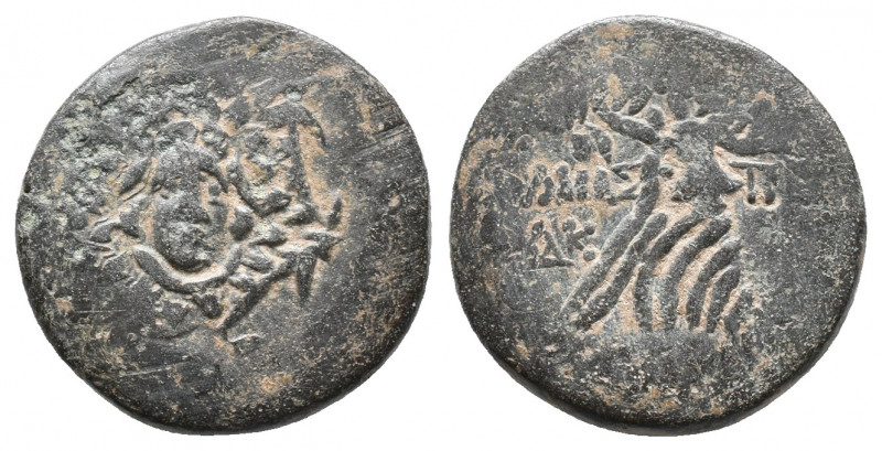 Pontos. Amisos. Time of Mithradates VI Eupator. 120-63 BC. Bronze Æ, Near Very F...