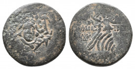 Pontos. Amisos. Time of Mithradates VI Eupator. 120-63 BC. Bronze Æ, Near Very Fine
6.9 gr