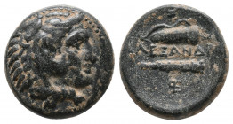 Kings of Macedon. Uncertain. Alexander III "the Great" 336-323 BC. Bronze Æ, Very Fine
6.51 gr