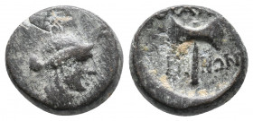 Phrygia. Abbaitis. Circa 200-0 BC. Bronze Æ, Near Very Fine
3.9 gr