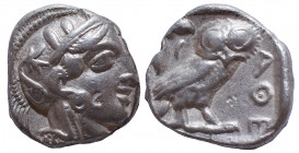 Attica. Athens. 440-404 BC. AR Tetradrachm, Good Very Fine
16.1 gr