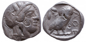 Attica. Athens. 440-404 BC. AR Tetradrachm, Very Fine
16.2 gr