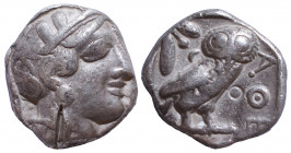 Attica. Athens. 440-404 BC. AR Tetradrachm, Good Very Fine
17.4 gr
