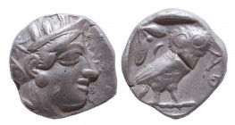 Attica. Athens. 440-404 BC. AR Tetradrachm, Good Very Fine
16.4 gr
