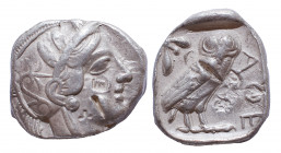 Attica. Athens. 440-404 BC. AR Tetradrachm, Good Very Fine
17.3 gr