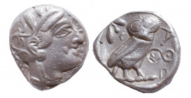 Attica. Athens. 440-404 BC. AR Tetradrachm, Good Very Fine
15.6 gr