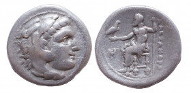 Kingdom of Macedon. Miletos. Alexander III "the Great" 336-323 BC. AR Drachm Tetradrachm, Near Very Fine
4.1 gr