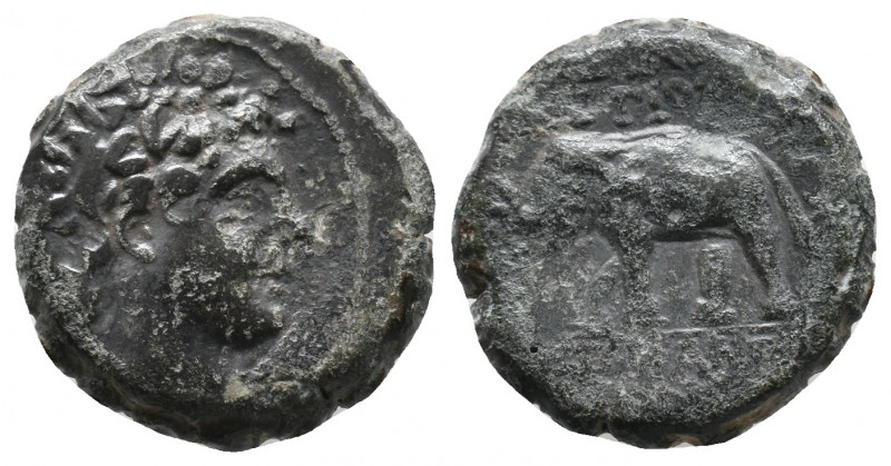 Seleukid Kingdom. Antioch on the Orontes. Antiochos VI Dionysos. 144-142 BC. Ser...