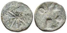 Pontos. Amisos (?). Time of Mithradates VI. 130-100 BC. Bronze Æ, Near Very Fine