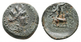 Cilicia. Tarsos. Quasi-municipal issue under the Seleukid Kingdom. Circa 200-100 BC. Bronze Æ, Very Fine