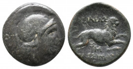 Kings of Thrace. Uncertain. Macedonian. Lysimachos. 305-281 BC. Bronze Æ, Very Fine
4.6 gr