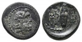 Phrygia. Uncertain. 100-50 BC. Bronze Æ, Near Very Fine
5.1 gr