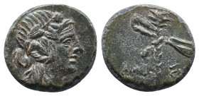 Pontos. Amaseia. Time of Mithradates VI Eupator. 120-63 BC. Bronze Æ, Very Fine
2.9 gr
