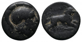 Kings of Thrace. Uncertain. Macedonian. Lysimachos. 305-281 BC. Bronze Æ, Near Very Fine
3.7 gr