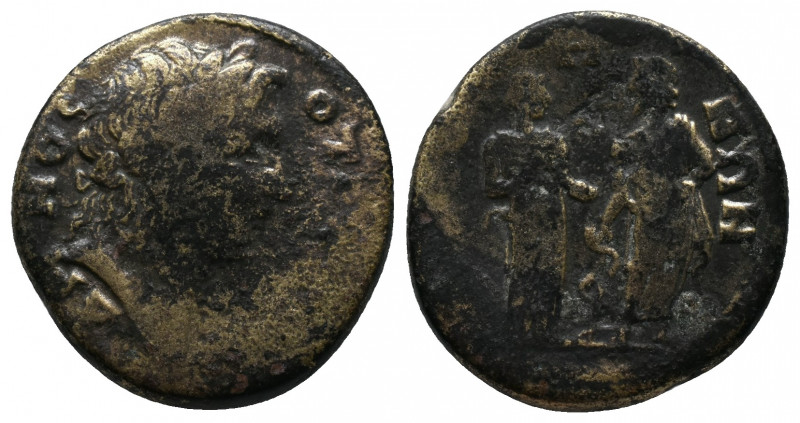 Phrygia. Otrus. Pseudo-Autonomous issue. AD 198-217. Bronze Æ, Near Very Fine