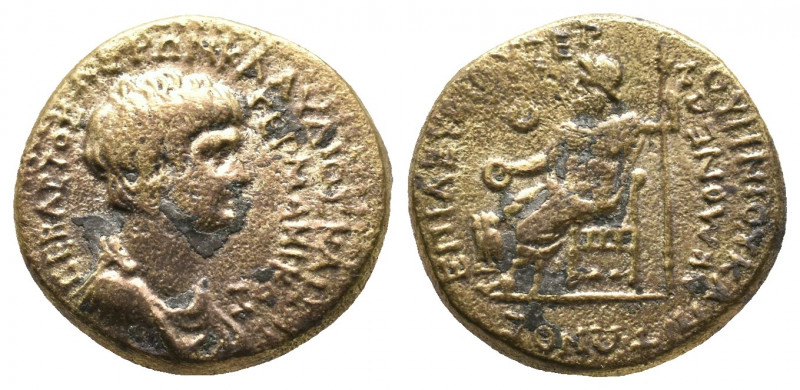 Phrygia. Akmoneia. Nero. AD 54-68. Bronze Æ, Very Fine
4.7 gr