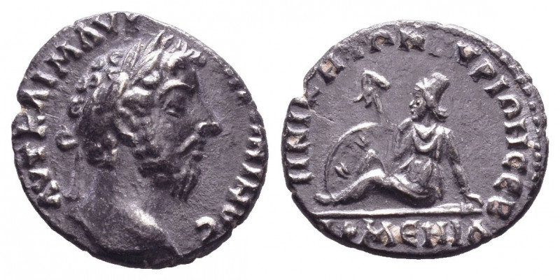 Marcus Aurelius, as Caesar. AD 139-161. AR Denarius, Very Fine
2.6 gr