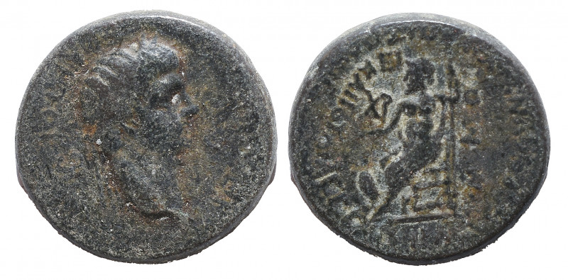 Phrygia. Akmoneia. Nero. AD 54-68. Bronze Æ, Near Very Fine
4.7 gr