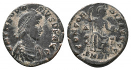 Theodosius I. AD 379-395. Bronze Æ, Near Very Fine
2.5 gr