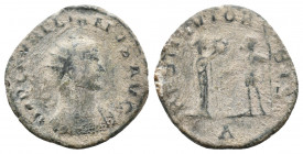 Aurelianus. AD 270-275. Æ Follis, Very Fine
3.2 gr