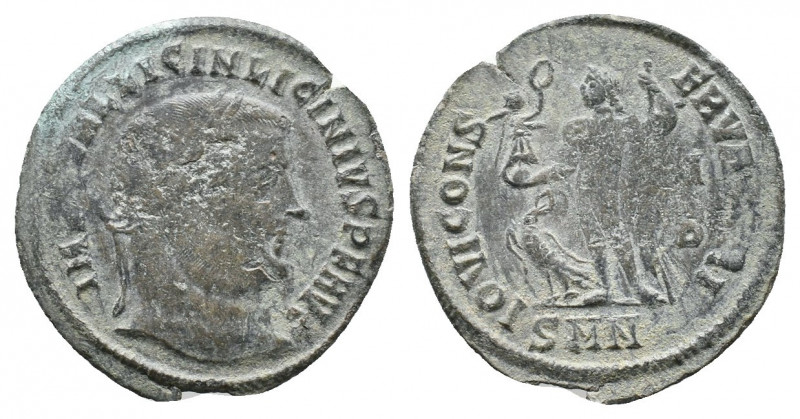 Licinius II, as Caesar. Cyzicus. AD 317-324. Follis Æ, Very Fine
2.3 gr