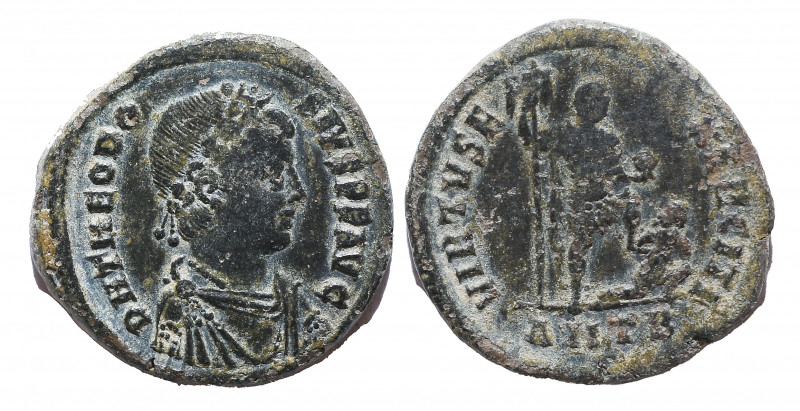 Theodosius I. AD 379-395. Follis Æ, Very Fine
5.0 gr