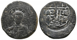Time of Basil II and Constantine VIII. Constantinople. AD 976-1028. Anonymous Follis Æ, Good Very Fine
12.9 gr