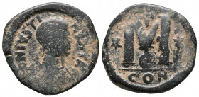 Anastasius I. Constantinople. AD 491-518. Follis Æ, Good Very Fine
16.8 gr