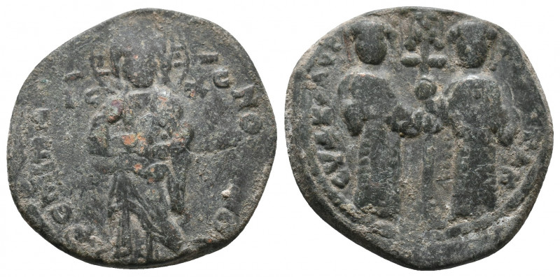 Constantine X Ducas and Eudocia. Byzantine. AD 1059-1067. Follis Æ, Very Fine
8...