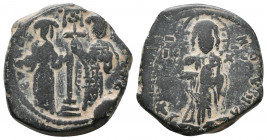 Constantine X Ducas and Eudocia. Byzantine. AD 1059-1067. Follis Æ, Very Fine
10.0 gr