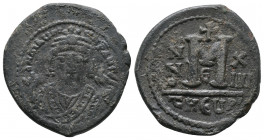 Maurice Tiberius. Theoupolis (Antioch). AD 582-602. Follis Æ, Near Very Fine