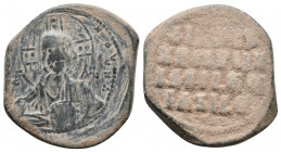 Basil II & Constantine VIII. Circa 976-1025. Æ Follis, Very Fine 
12.0 gr