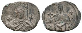 Constantine VI & Irene. Constantinople. AD 780-797. Æ Follis, Very Fine
2.1 gr