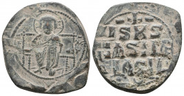 Constantine IX. Constantinople. AD 1050-1060. Follis Æ, Very Fine
9.8 gr