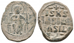 Constantine IX. Constantinople. AD 1050-1060. Follis Æ, Very Fine
9.3 gr