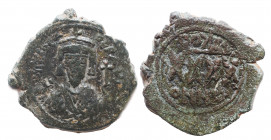 Phocas. Constantinople. AD 602-610. Follis Æ, Near Very Fine
11.0 gr