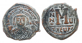 Maurice Tiberius. AD 582-602. Theoupolis (Antioch). Follis Æ, Very Fine
10.9 gr