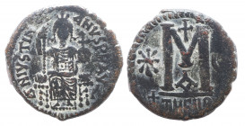 Justinian I. Theoupolis (Antioch). AD 527-565. Follis Æ, Very Fine
16.8 gr