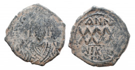 Phocas. Nikomedia. AD 602-610. Follis Æ, Very Fine
11.7 gr