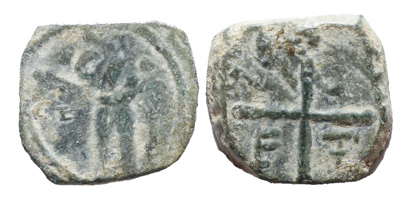 Crusaders. Antioch. Tancred. Regent, 1101-03, 1104-12. Æ Follis, Very Fine
4.0 ...